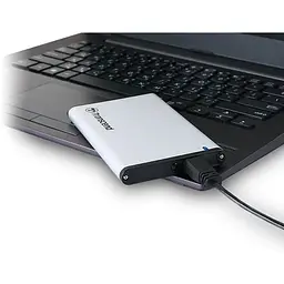 Зовнішня кишеня Transcend StoreJet 25S3 для HDD/SSD 2.5" SATA to USB 3.0 Aluminum TS0GSJ25S3 [69865] - мініатюра 8