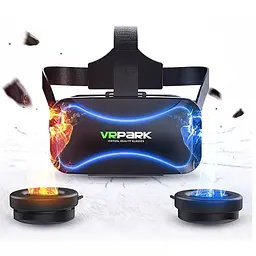 Окуляри віртуальної реальності для телефону VR BOX Z4 з пультом - мініатюра 3