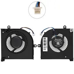 Вентилятор для ноутбуку MSI (GS75 GP75 MS-17G1) CPU