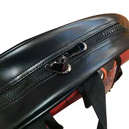 Круглий рюкзак Marvel Deadpool Superhero Logo чорно-червоний (rucksack DP 205) - мініатюра 4