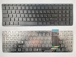 Клавіатура для ноутбуків HP Envy 15-J, 17-J Series чорна без рамки, під підсвічування RU/US