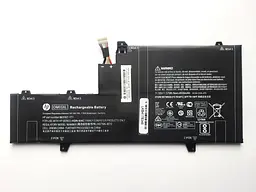 Акумулятор для ноутбука HP EliteBook Folio 1030 G2 OM03XL, 57Wh (4935 mAh), 3cell, 11.55V, Li-ion, чорний - мініатюра 2