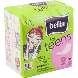 Гігієнічні прокладки Bella for Teens Ultra Relax 10 шт.