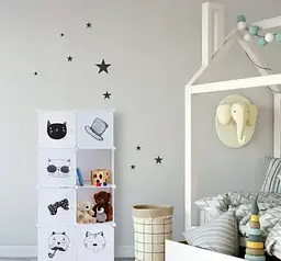 Модульна шафа-органайзер Leobert Kids для дитячих іграшок білий - мініатюра 2