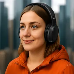Гарнітура Media-Tech 3MOTION ANC BT MT3611 Bluetooth+3,5мм, Black - мініатюра 7