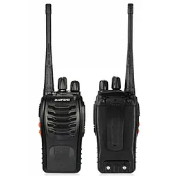 Комплект із двох рацій BAOFENG BF-888S ∙ Радіус передачі сигналу до 6 км, 400-470 МГц, 5 Вт - мініатюра 2