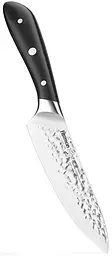 Ніж кухарський Hattori hammered з нержавіючої сталі Fissman 15х12,5 см kuh0007502