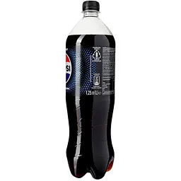 Напій Pepsi безалкогольний сильногазований на ароматизаторах нуль цукру 1.25 л - мініатюра 4