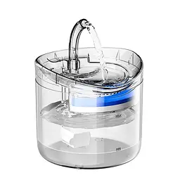 Фонтан для котів Pet Fountain WF060 1,8 л з фільтром, Прозорий