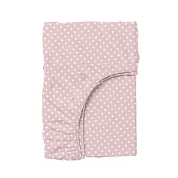 Набір простирадл на резинці Cosas ROSE DOTS/GREY STARS 140х200х20 см (Set_DropRose_StarGrey_140x200_2) - мініатюра 2