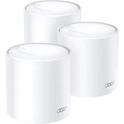 Mesh-система TP-Link Deco X60 AX3000 3-Pack White 802.11ax (DECO X60(3-PACK))