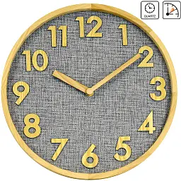 Годинник настінний Technoline WT7235 Grey/Brown (WT7235) - мініатюра 2