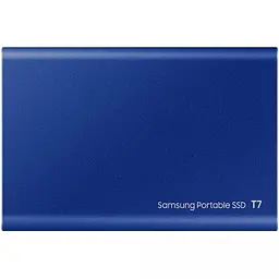 Зовнішній SSD накопичувач Samsung T7 500 GB Indigo Blue [MU-PC500H/WW] [53623] - мініатюра 4