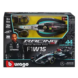 Авто-конструктор Bburago Mercedes-AMG F1 W15 Petronas 2024 (18-28515) - мініатюра 7