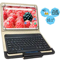 Планшет-телефон Hoozo S 232 LTE 2/32 4G Blue + Чохол із Bluetooth клавіатурою - мініатюра 2