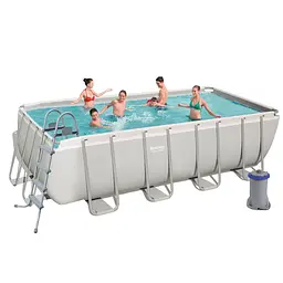 Басейн каркасний Bestway 56670 (488-244-122см), 11532 л - мініатюра 2