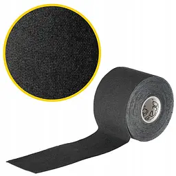Стрічка кінезіологічна (кінезіо тейп) 4FIZJO 5 см x 5 м 4FJ0539 Black (P-5907739315977) - мініатюра 2