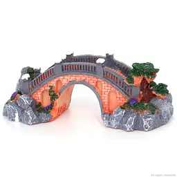 Декорація місток Aqua Nova 16x6x5,5 см (AN603-BR) - мініатюра 4