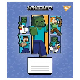 Набір зошитів Yes Minecraft Arrows А5, 24 аркуші 20 шт. (768255) - мініатюра 4