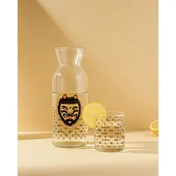 Набір для напоїв Concept Glass Prima Maria Лев графін 1 л та склянки 350 мл 2 шт. (PM/10135) - мініатюра 4