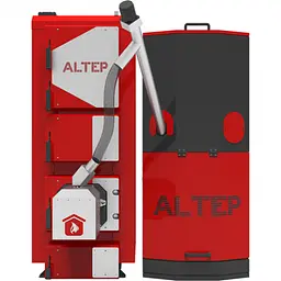Твердопаливний котел Altep Duo UNI Pellet Plus - 95 кВт (пальник та вентилятор)