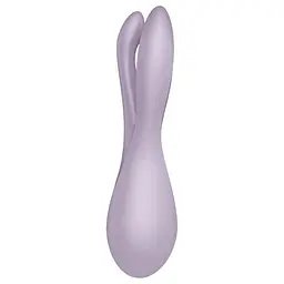 Вібратор Satisfyer Threesome 2 14 см фіолетовий - мініатюра 3