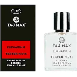 Парфумована вода для чоловіків TAJ MAX 50мл ТЕСТЕР №015 Calvin Klein Euphoria Men