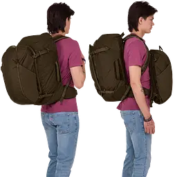 Рюкзак Thule Landmark Travel Pack 60L TLPM-260 Deep Khaki (7121892) - мініатюра 6