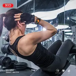 Смарт-годинник XO M50 magnetic suction intelligent sports call watch сріблястий - мініатюра 2