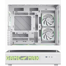 Корпус GameMax N90 Tempered Glass без БЖ White (N90 WH) - мініатюра 6