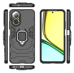 Чохол бампер Primolux Ring Armor для Realme C67 4G Black - мініатюра 6