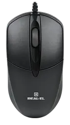 Миша REAL-EL RM-211 Black (EL123200001)