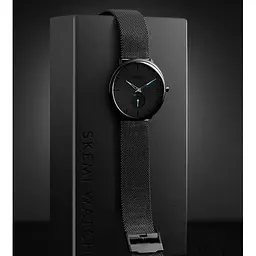 Чоловічий наручний годинник Skmei 9185 Design Black - мініатюра 4