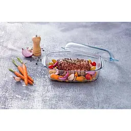 Каструля прямокутна для запікання Pyrex Essentials 3 л + 1.5 л (465A000/7644) - мініатюра 5