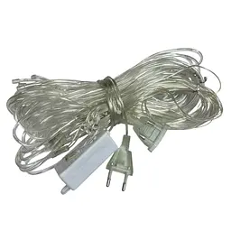 Гірлянда світлодіодна від мережі Штора Y-033B 19645 3х2 м 280 LED синя - мініатюра 5