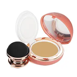 Тональний крем-кушон для обличчя Bogenia Velvet Cream зволожуючий, №002