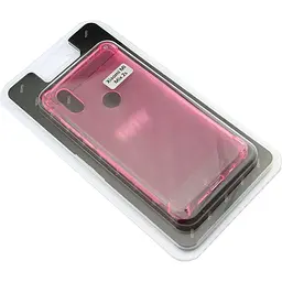 Чохол-накладка Toto Shockproof Carbon Brush TPU Case Xiaomi Mix 2S Pink - мініатюра 2