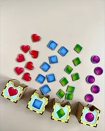 Ігровий набір "Чарівна скринька: Геометричні фігури" - мініатюра 4