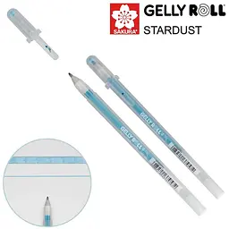 Ручка гелева Sakura Stardust Gelly Roll Блакитний - мініатюра 2