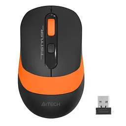 Бездротова миша A4Tech Fstyler FG10 Wireless Black/Orange (FG10 (Orange)) - мініатюра 1