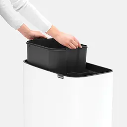 Бак для сміття Brabantia Touch Bin Bo 34 л білий (313547) - мініатюра 5