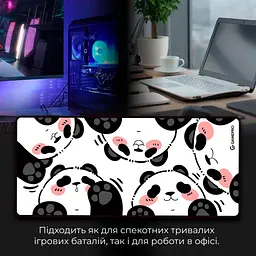 Килимок для мишки GamePro Speed/Control White (MP275WP) - мініатюра 7