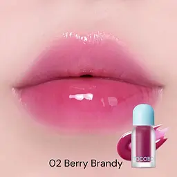 Олія блиск для губ Tocobo Juicy Berry Plumping Lip Oil - 02 Berry Brandy 4 г (TOC060) - мініатюра 3