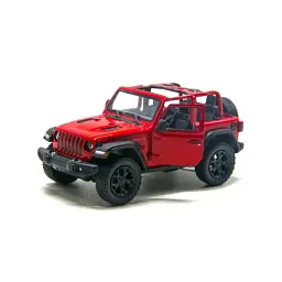 Металевий інерційний джип Jeep Wrangler Open/Hard Top 5", відкриваються двері (В асортименті)