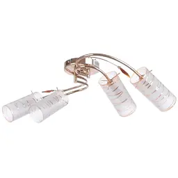 Люстра стельова Brille класична E14 60W G (LK-172C/4)