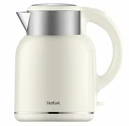Електрочайник Tefal Thermo Protect XL 1.9 л пластик нержавіюча сталь бежевий kuh0015352 - мініатюра 2