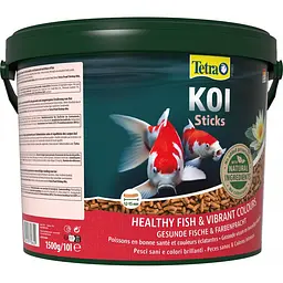 Сухий корм для ставкових риб Tetra в паличках KOI Sticks 10 л для карпів кои - мініатюра 2
