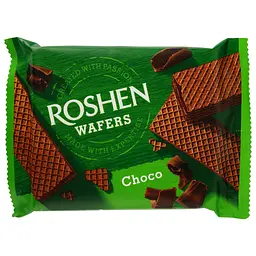 Вафлі Roshen Wafers Шоколад 72 г (750736) - мініатюра 2