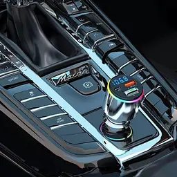 Автомобільний зарядний пристрій Proove FM Launcher Power Drive 30W (PD+QC3.0) Type-C+USB silver (FMPD30110006) - мініатюра 5