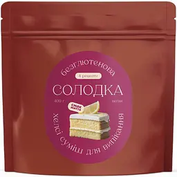 Суміш для випічки солодка (4 рецепти) Смак Життя 400г (7104-500)